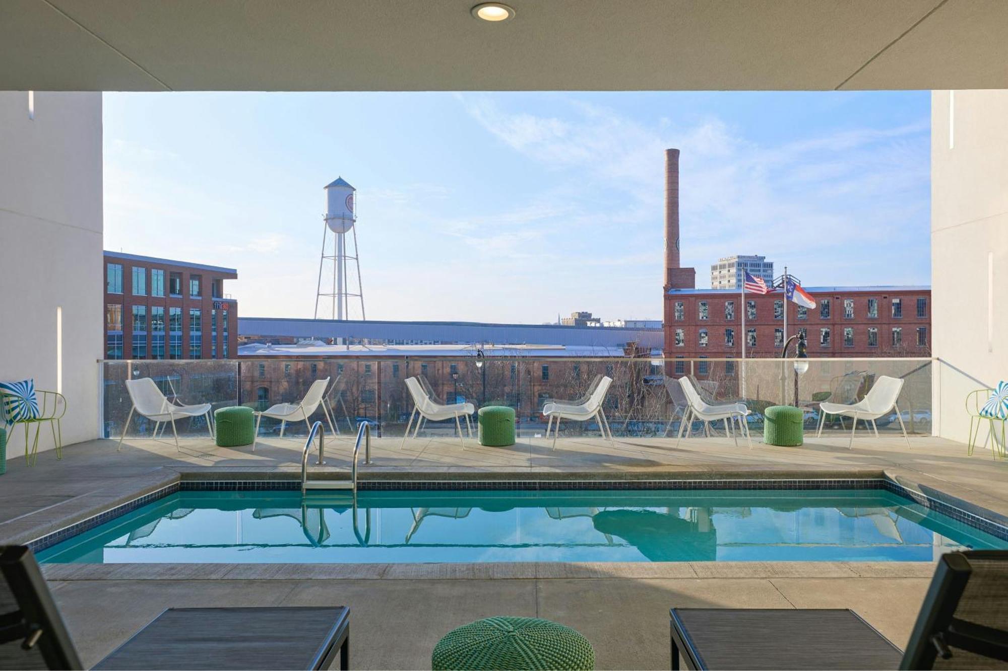 Aloft Durham Downtown Hotel Exterior photo